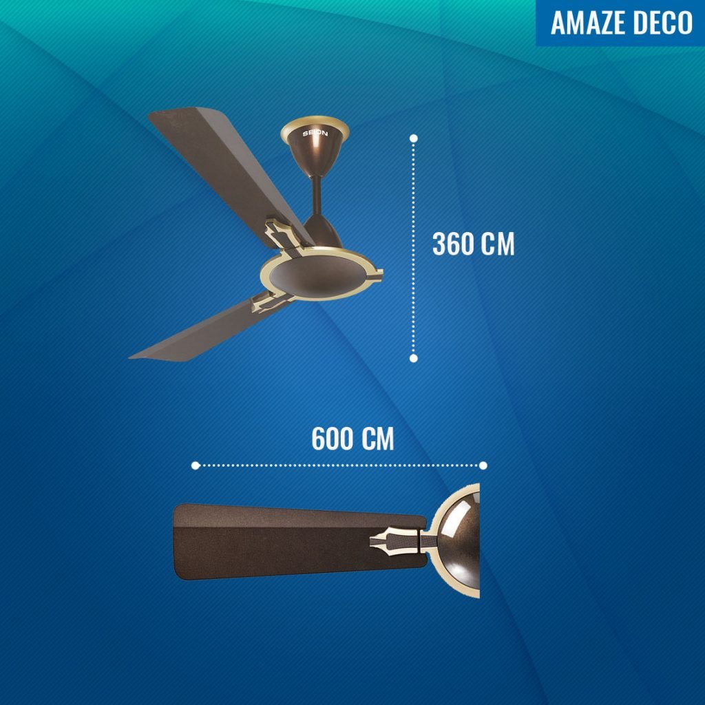 Buy Vista Anti Dust Ceiling Fan | Seion Premium Fans